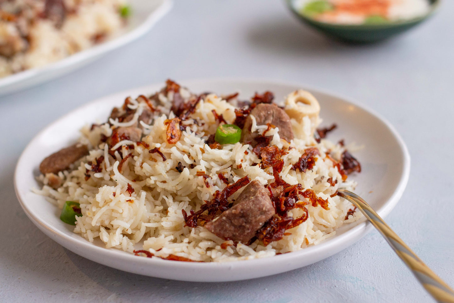 Beef Yakhni Pulao